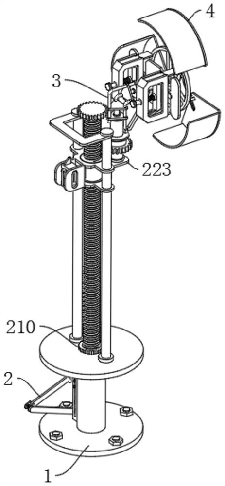 Emergency help seeking device for smart scenic spot