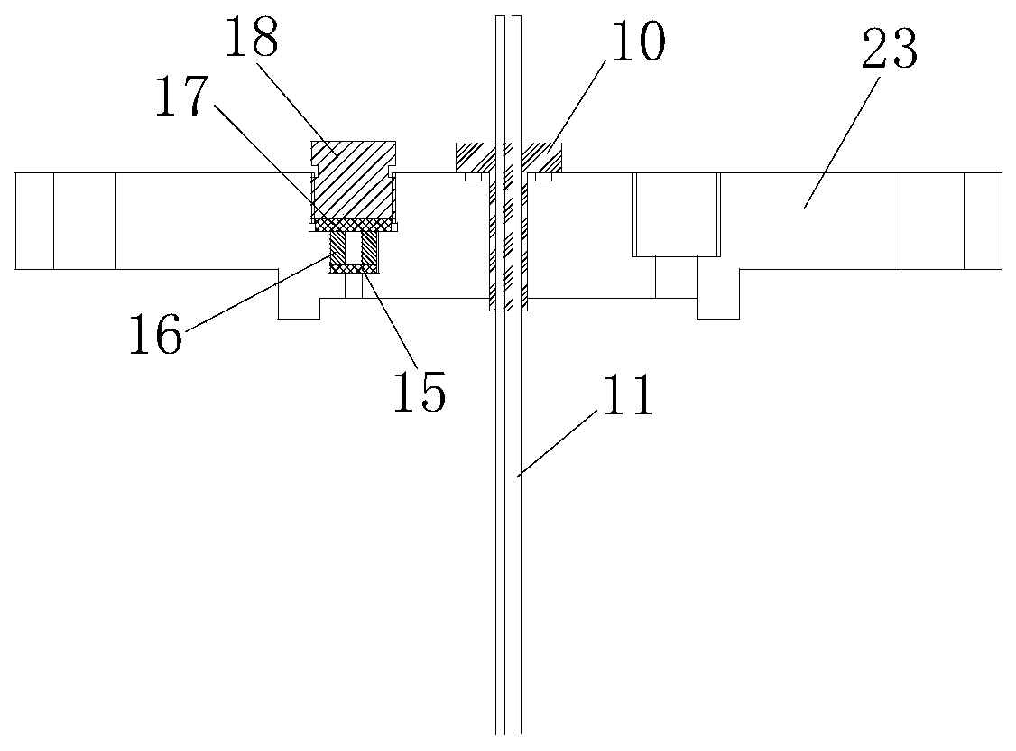 High pressure explosion limit measuring device and molar fraction gas distribution method based on the device