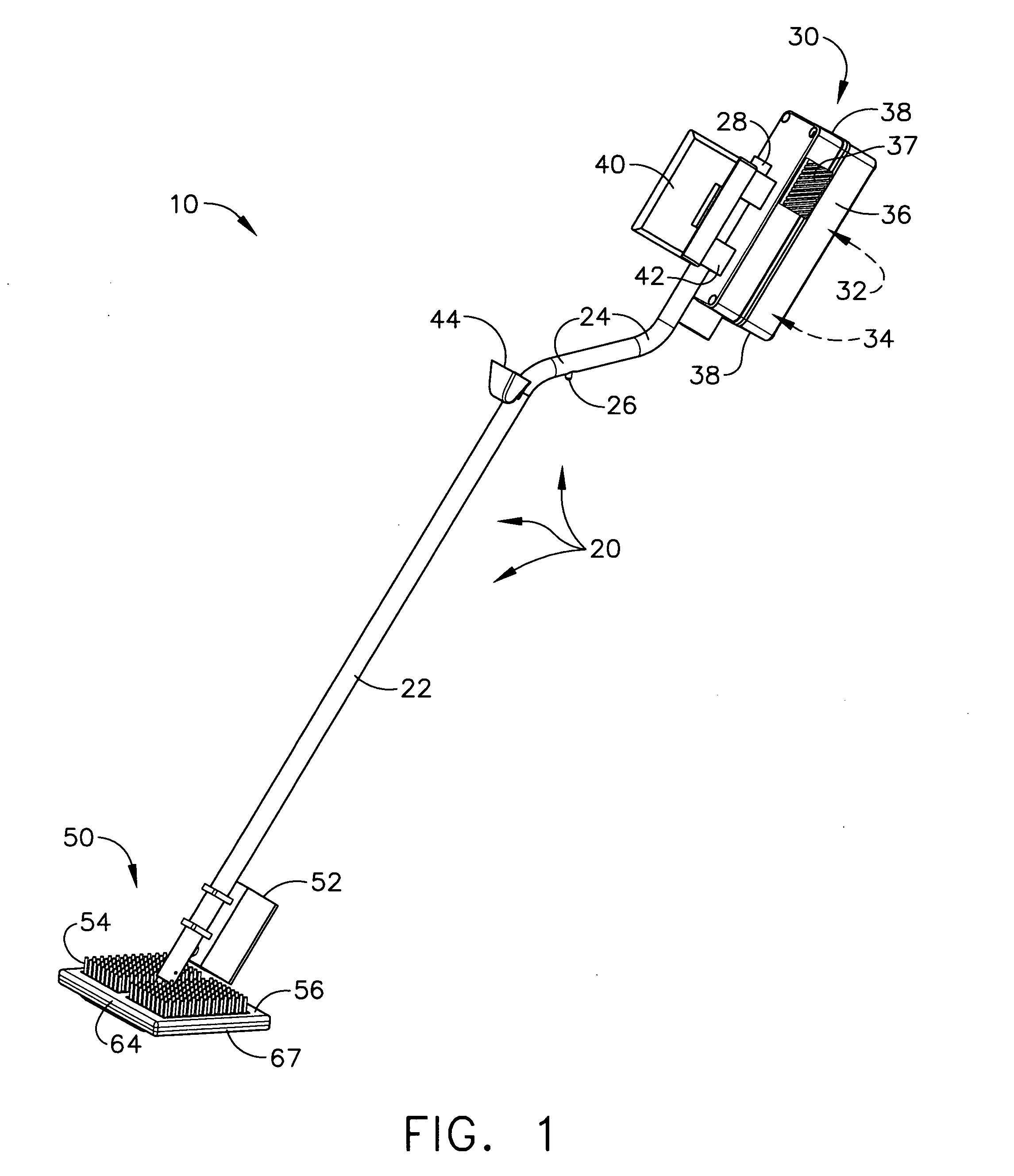 Method and apparatus for attaching a membrane roof using an arm-held induction heating apparatus