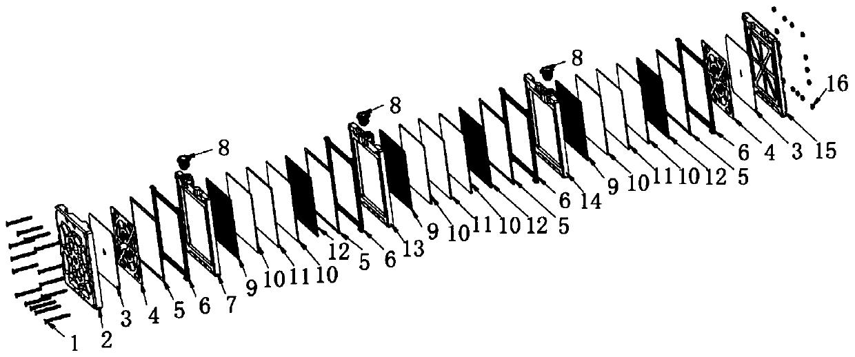 Lead-silicon composite bipolar battery