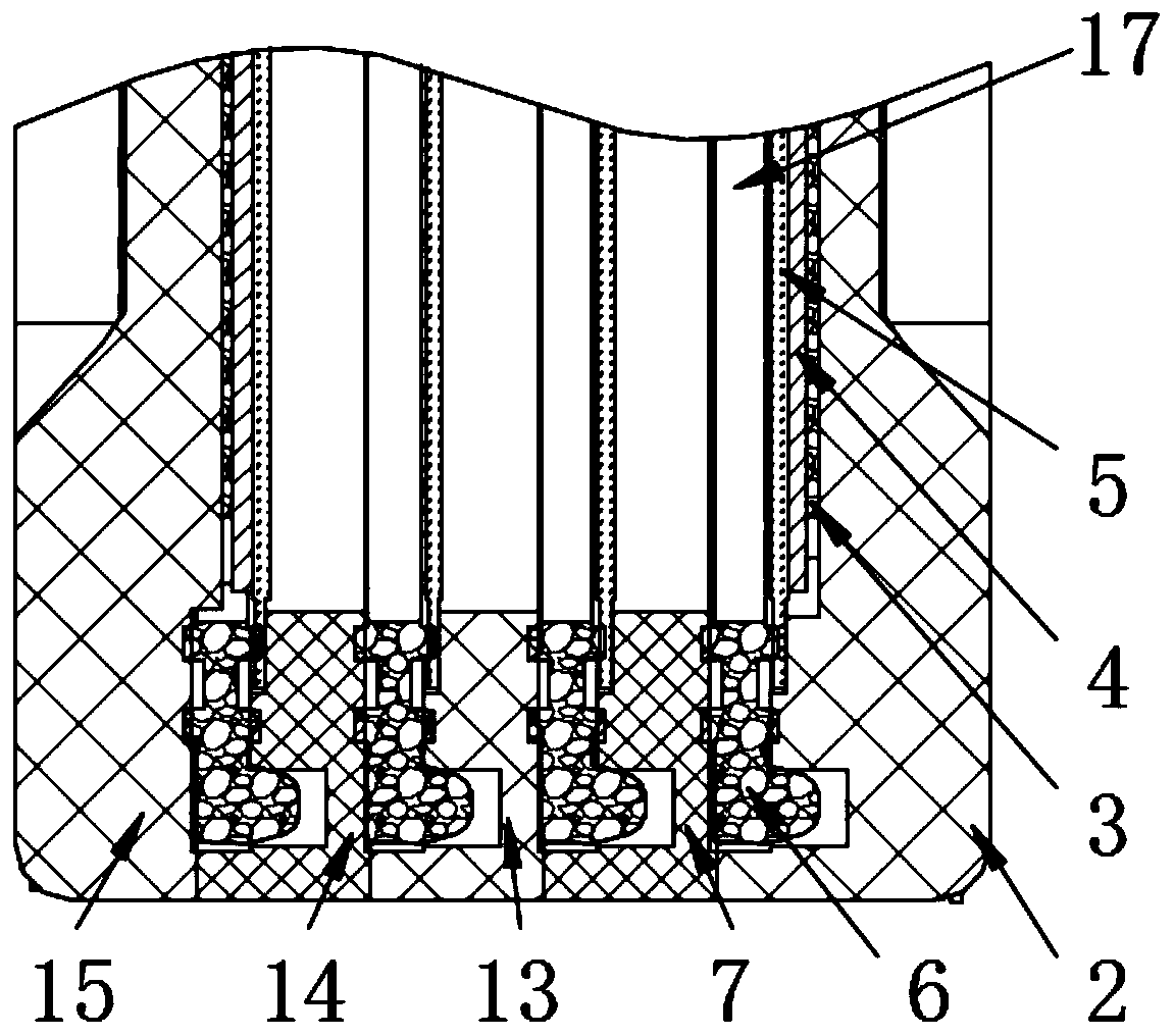 Lead-silicon composite bipolar battery