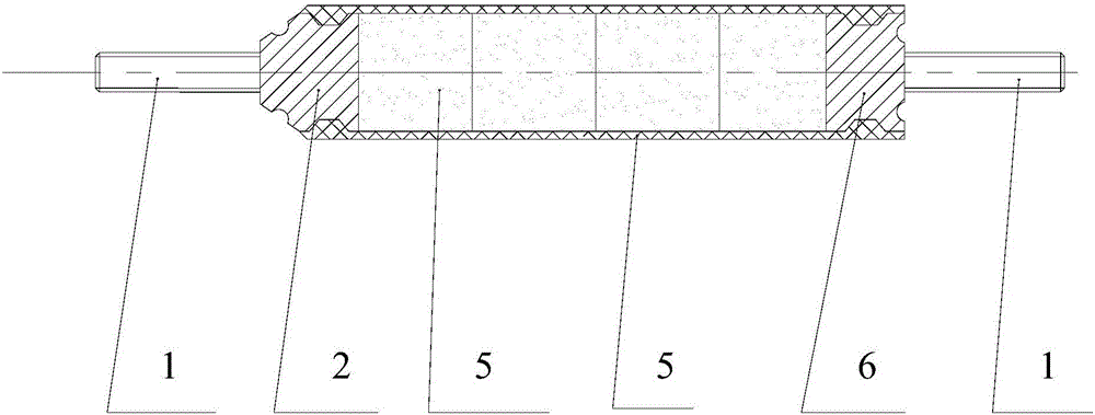 10kV and below gapless metal oxide arrester and manufacturing method for same