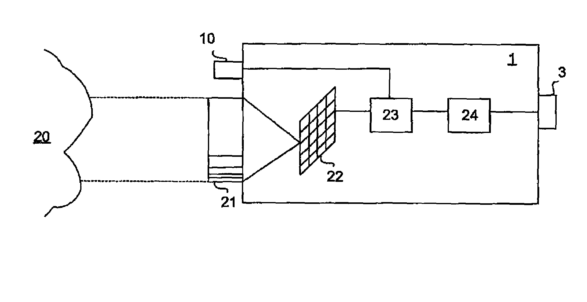 Ir camera with adjustable view parameter settings