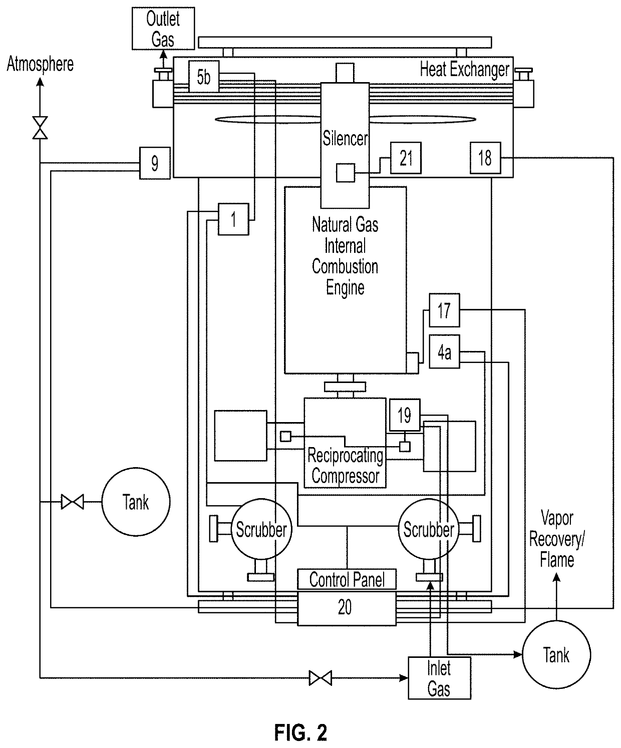 Methane and emissions reduction system