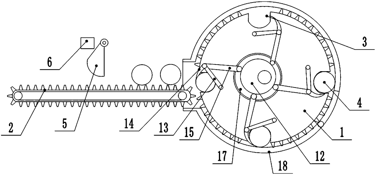 Multi-shaft drilling machine