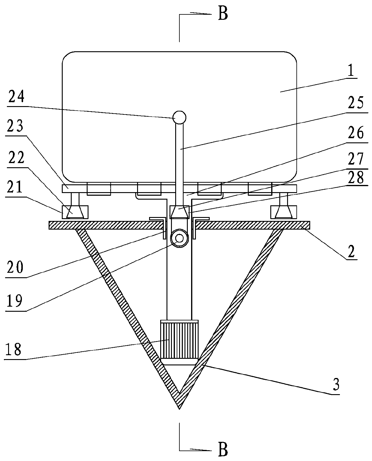 Full-blade-tip impeller type double-drive efficient wind-driven generator