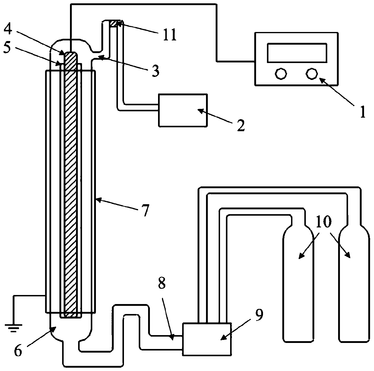 Nano SiC/epoxy coating material, and preparation method and application thereof