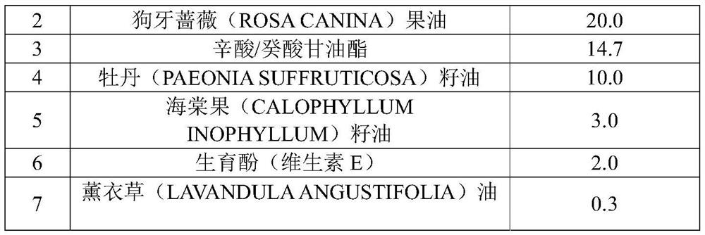 Full Oil Repair Serum Containing Unsaturated Fatty Acids