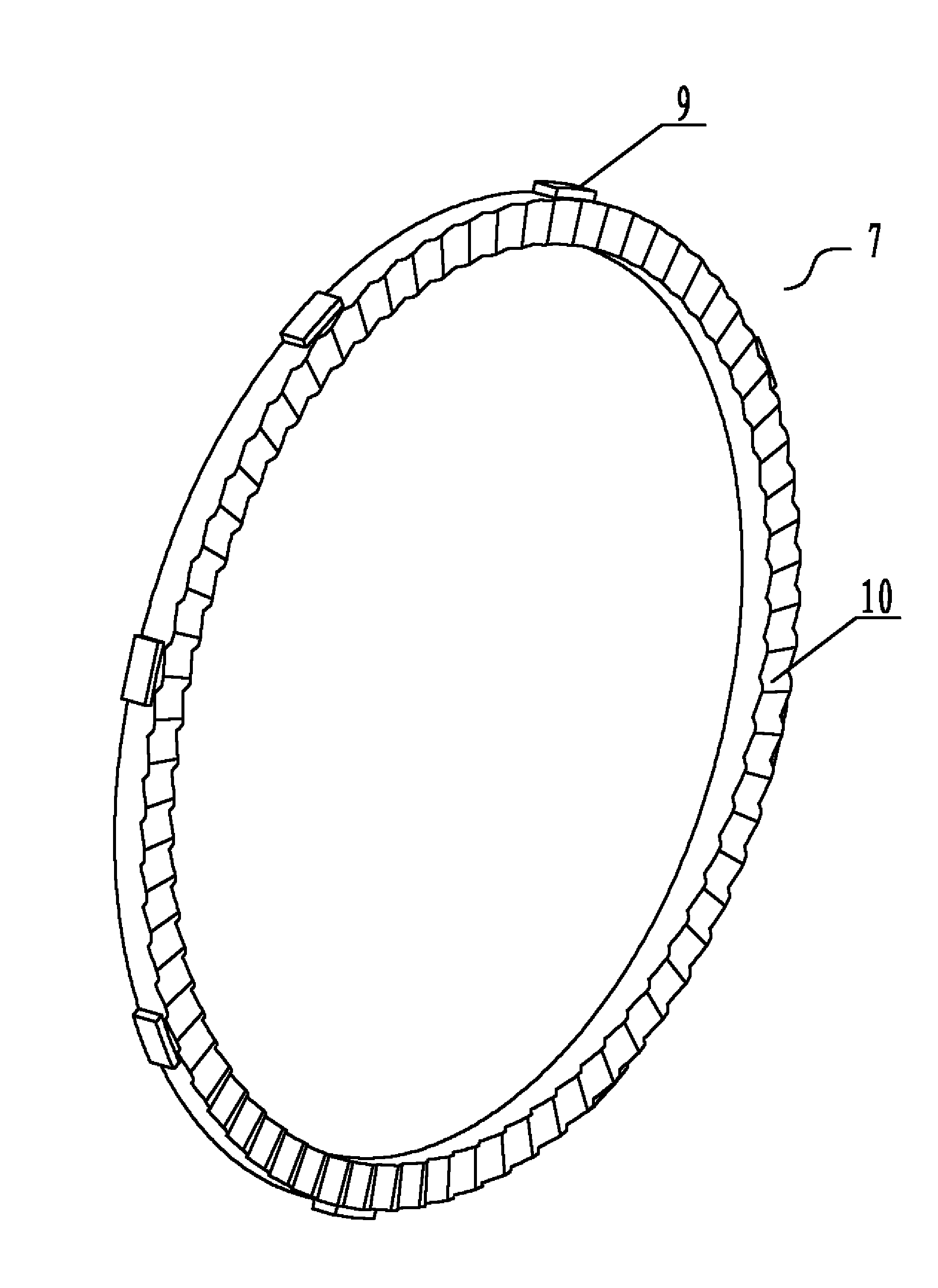 Connector assembly with a hook-in-place feel