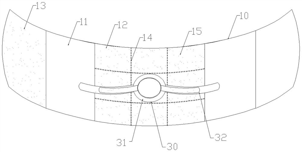 Adjustable rapid hemostasis and pressurization device for abdominal wound in field operation environment and storage device of adjustable rapid hemostasis and pressurization device