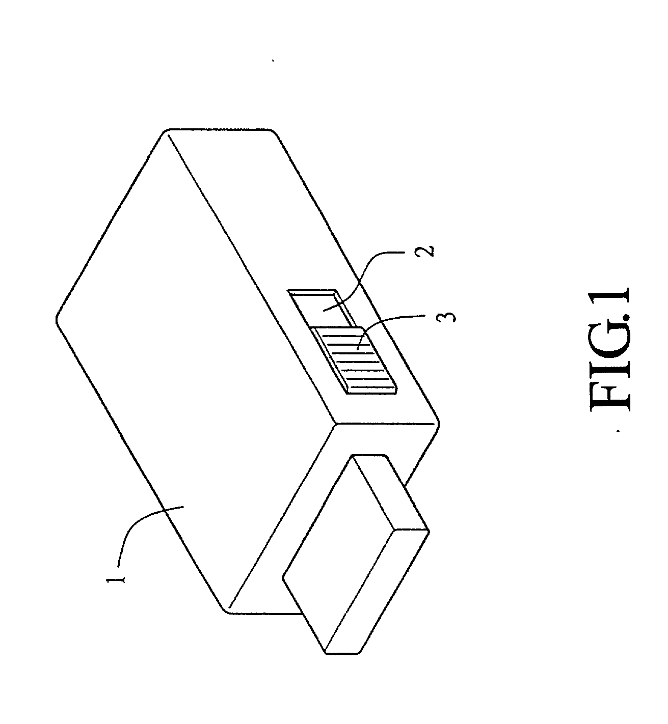 Portable read-write memory with USB interface