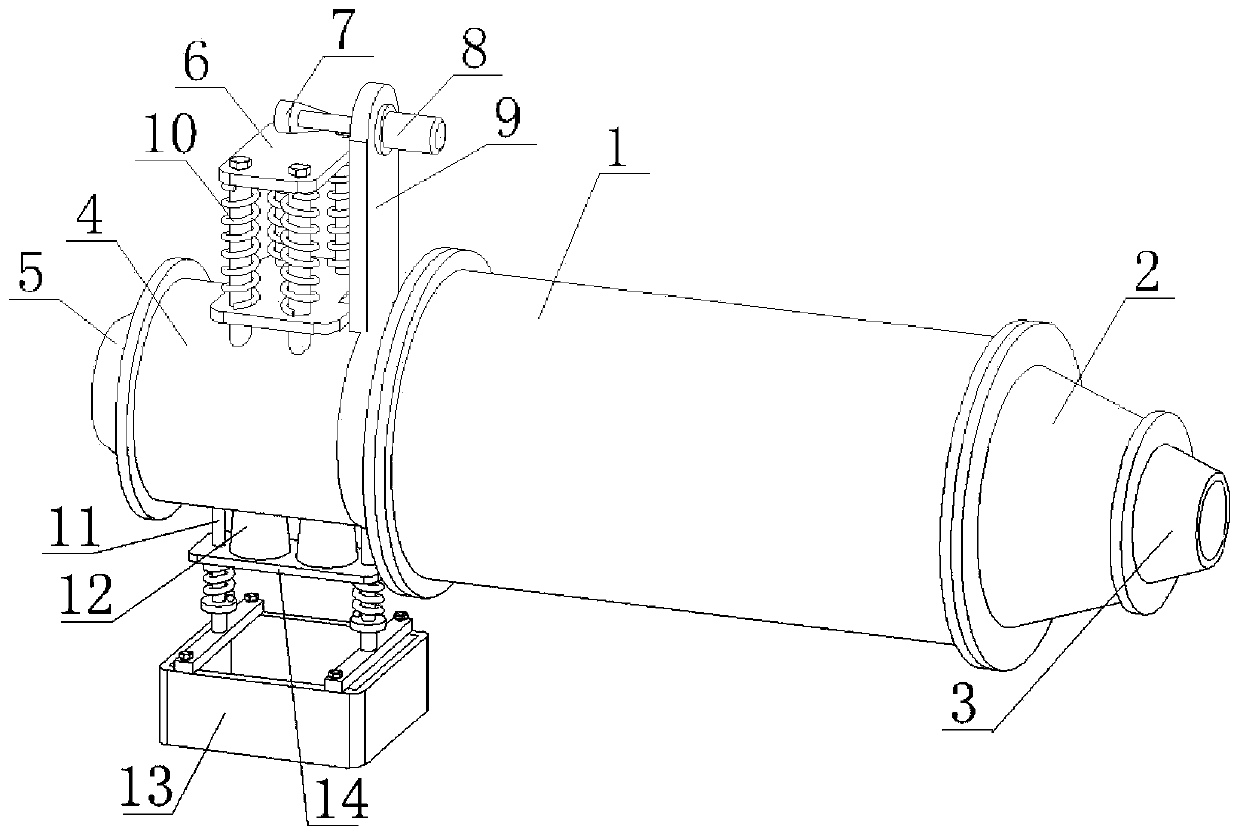 Power plant wastewater evaporation crystallizer