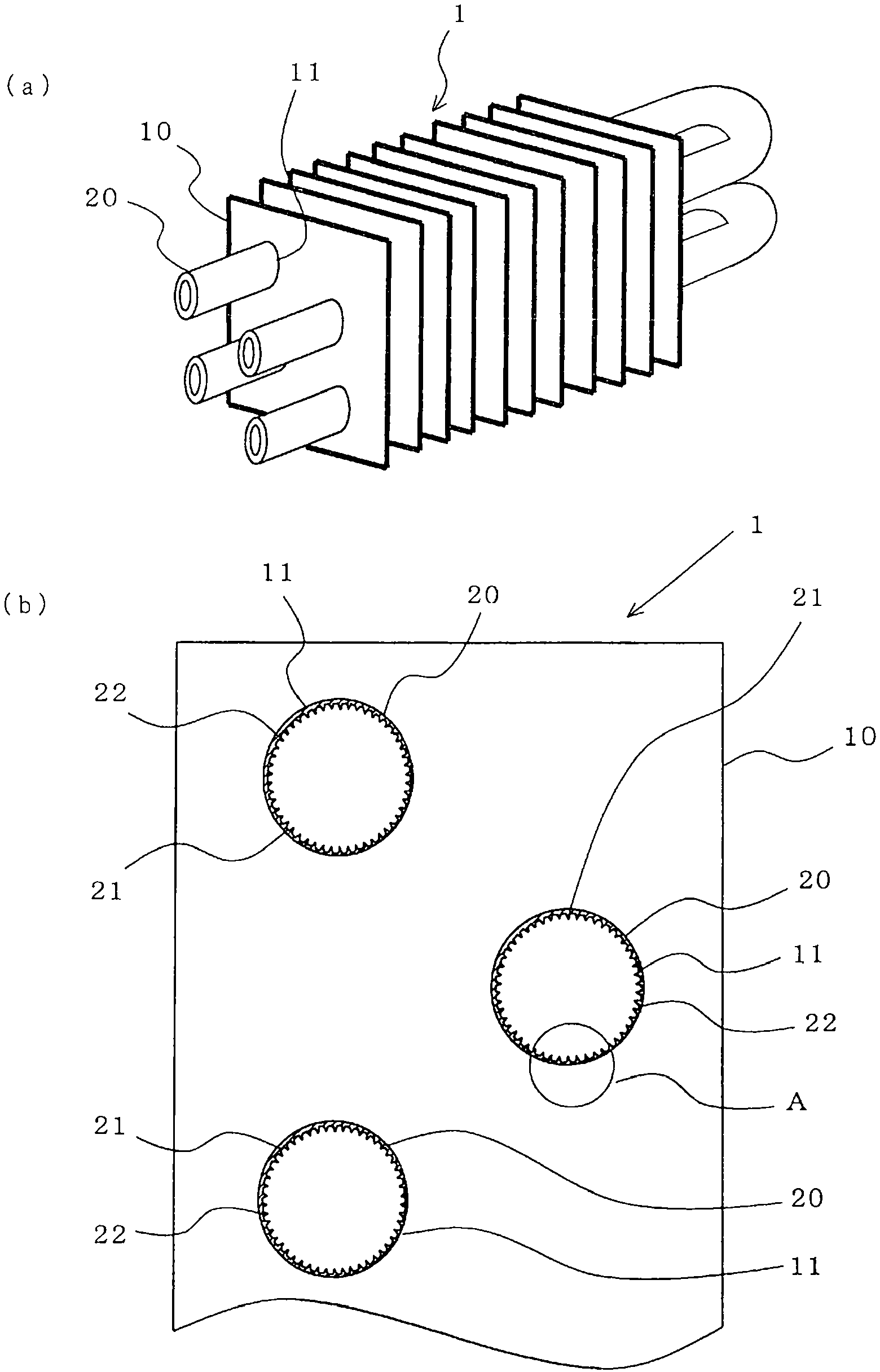 Heat transfer tube for heat exchanger, heat exchanger, refrigeration cycle device, and air conditioning device