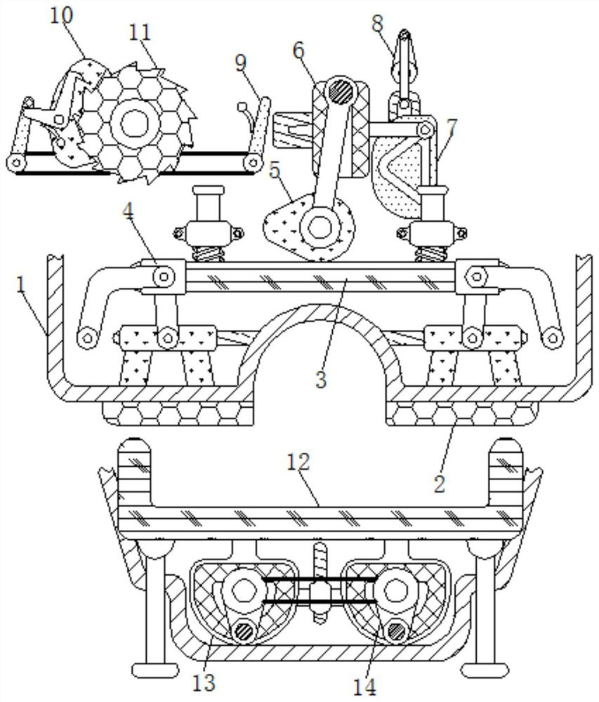 Organic fertilizer packaging auxiliary device capable of solving problems of poor sewing effect and difficult transfer