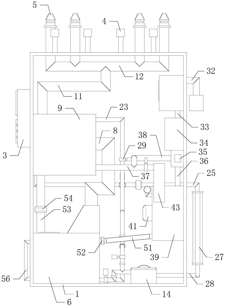 Workshop temperature and humidity monitoring automatic adjustment equipment