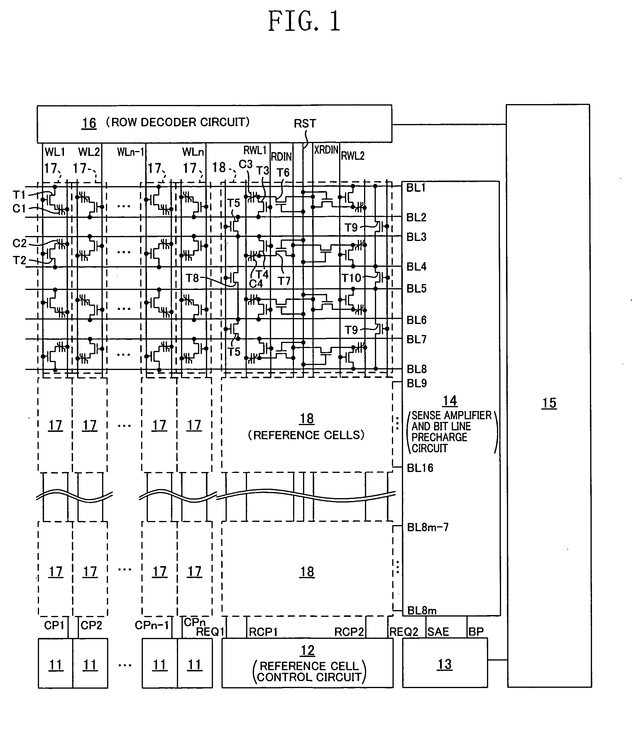 Ferroelectric semiconductor memory device