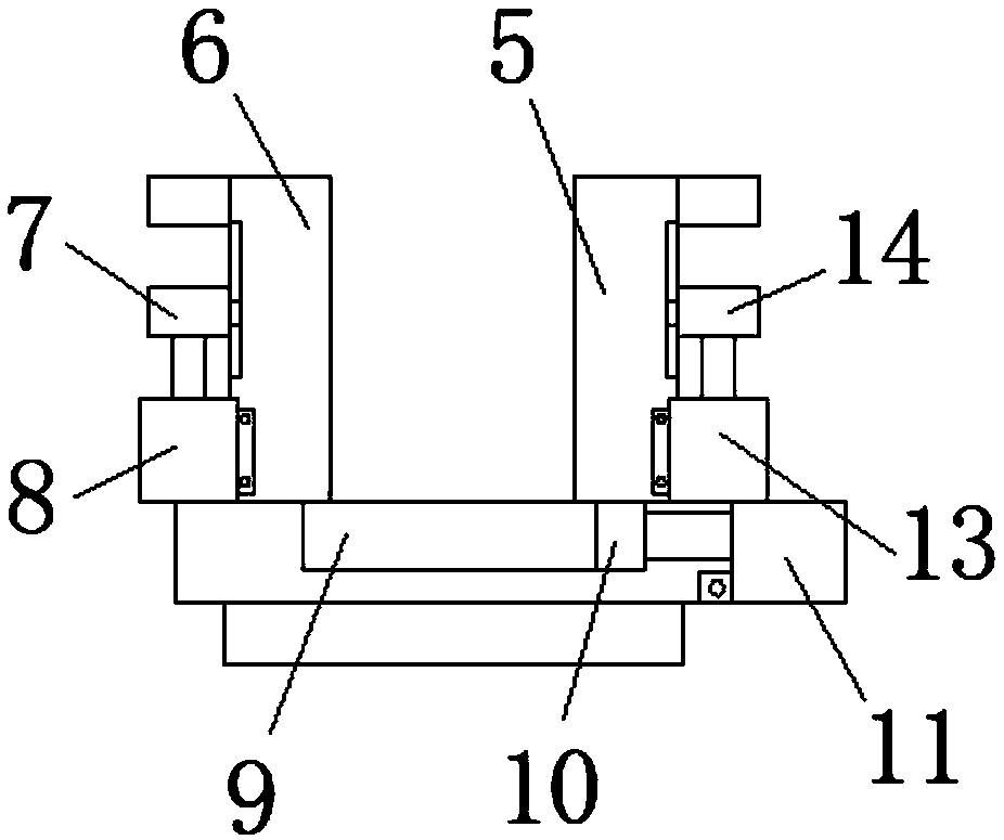 Rotary type gas appliance outer ring grinding machine