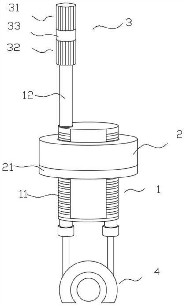 Intraperitoneal wound suturing device based on anvil block position feedback