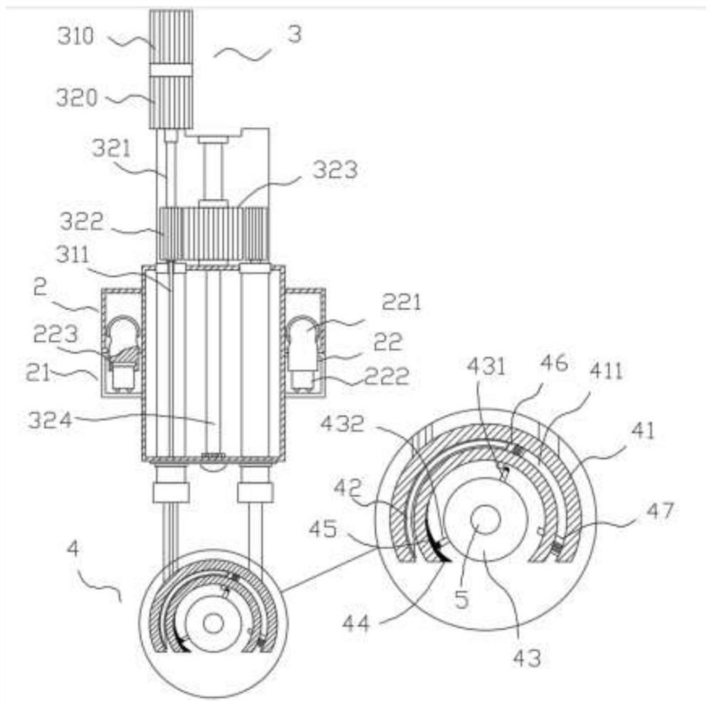 Intraperitoneal wound suturing device based on anvil block position feedback