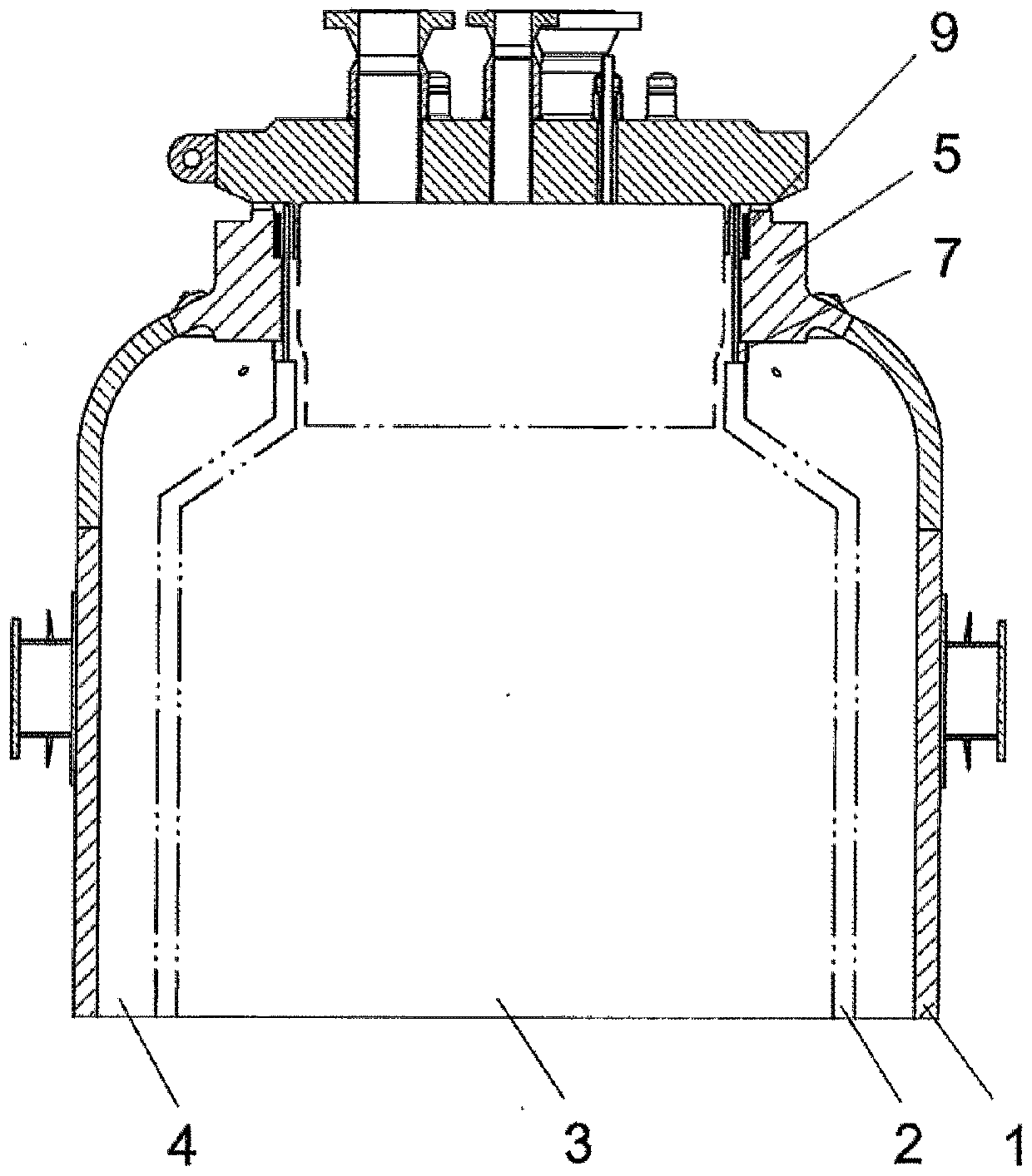 Calorific equipment equipped with coaxial heat exchanger