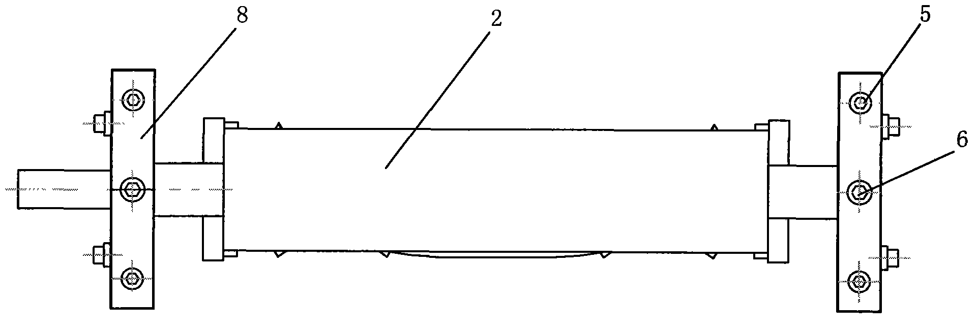 Slice food pressing and cutting device