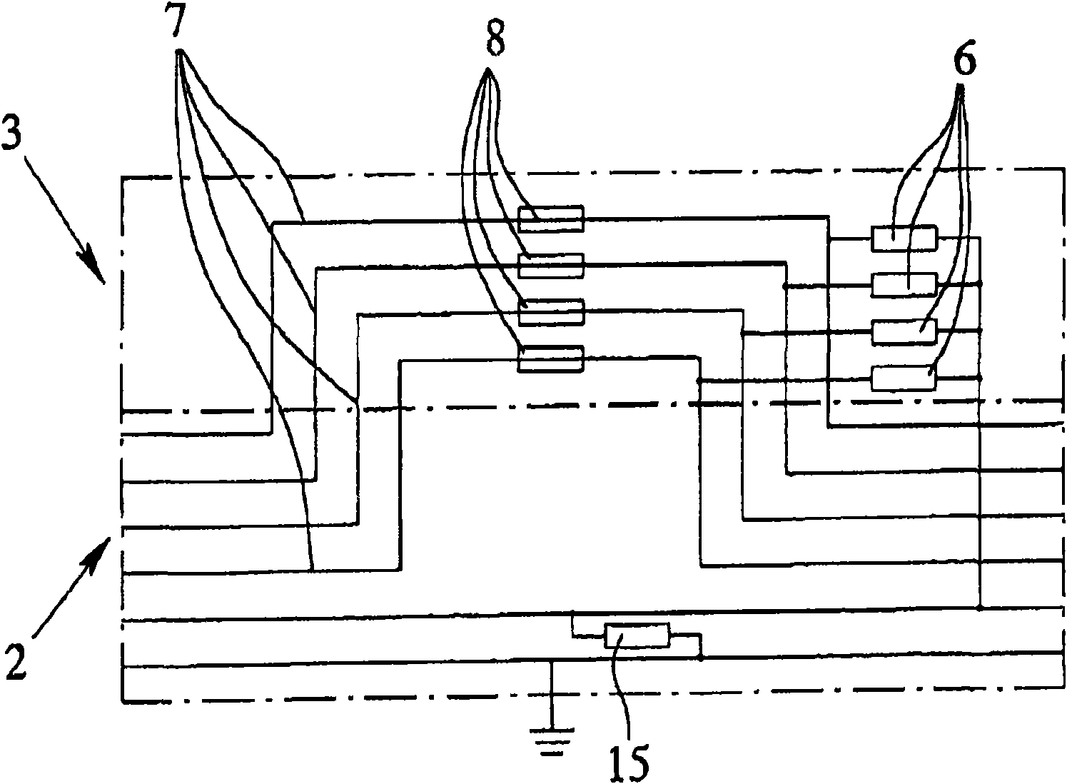 Overvoltage protection device