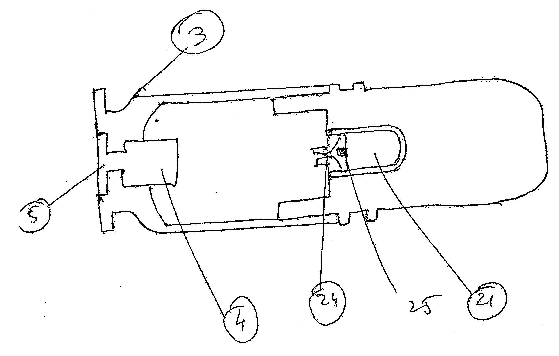 Less-than-lethal ammunition utilizing a sustainer motor