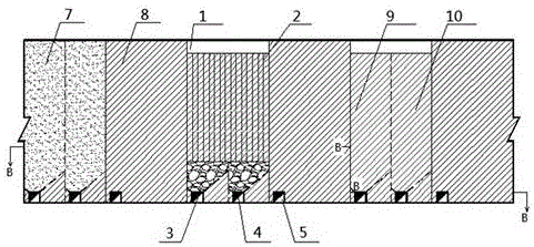 Novel method for collaboratively exploiting underground double stopes of underground mine