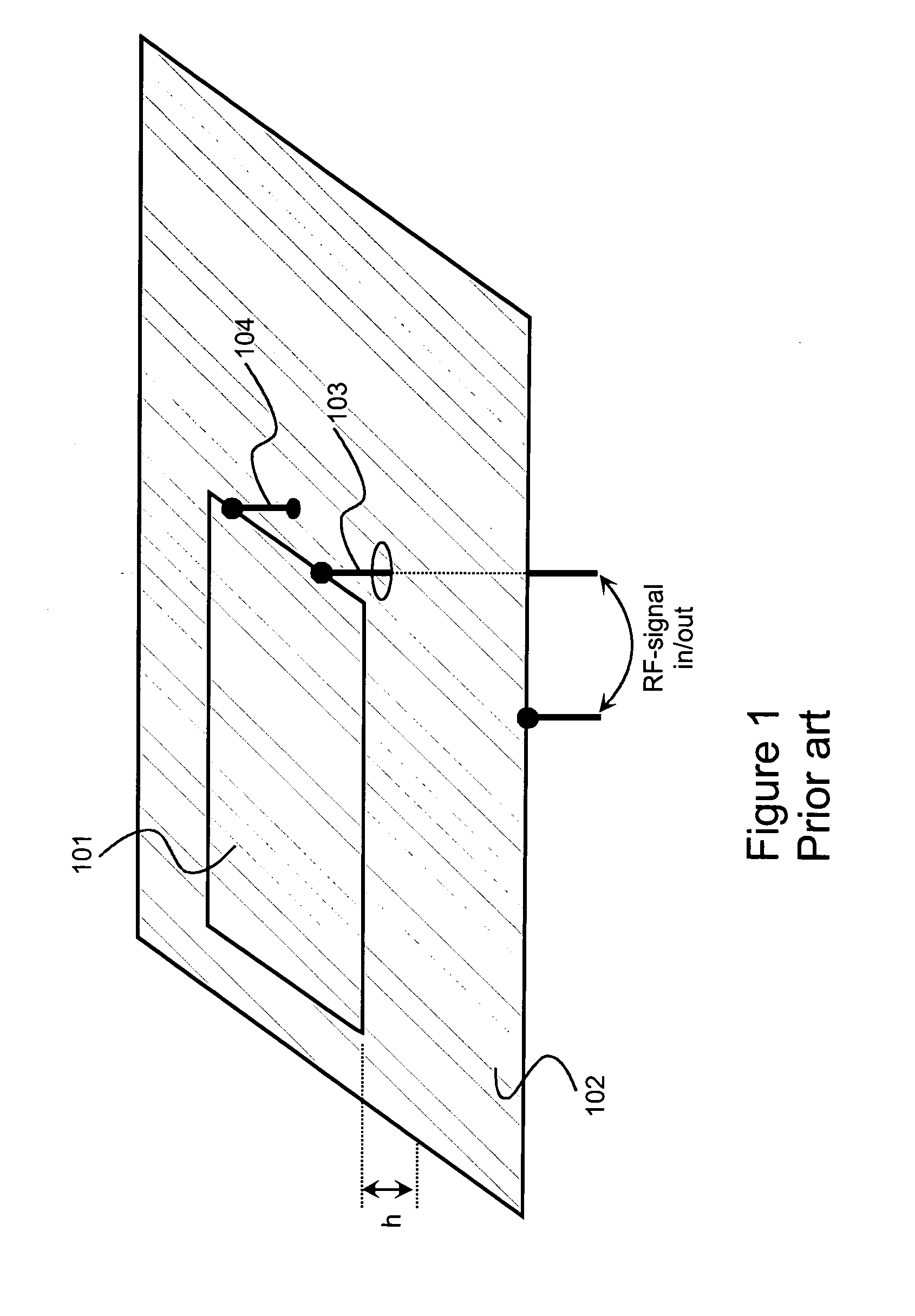 Loop antenna with a parasitic radiator