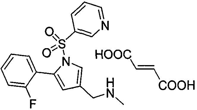 Preparation method of vonoprazan fumarate