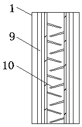 Falling-film evaporator blocking fault detection device