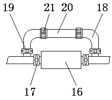 Falling-film evaporator blocking fault detection device