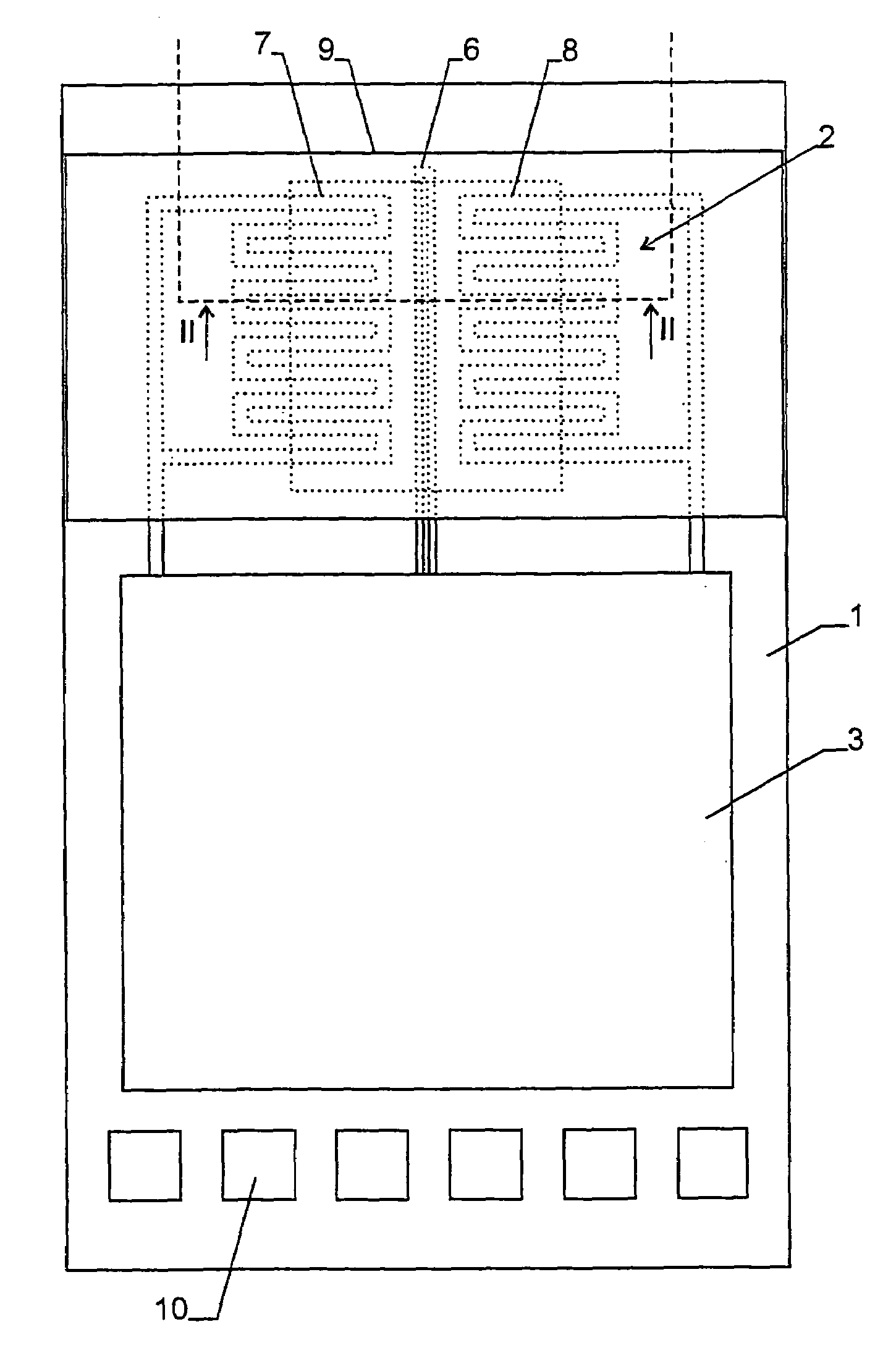 Micromechanical flow sensor with tensile coating