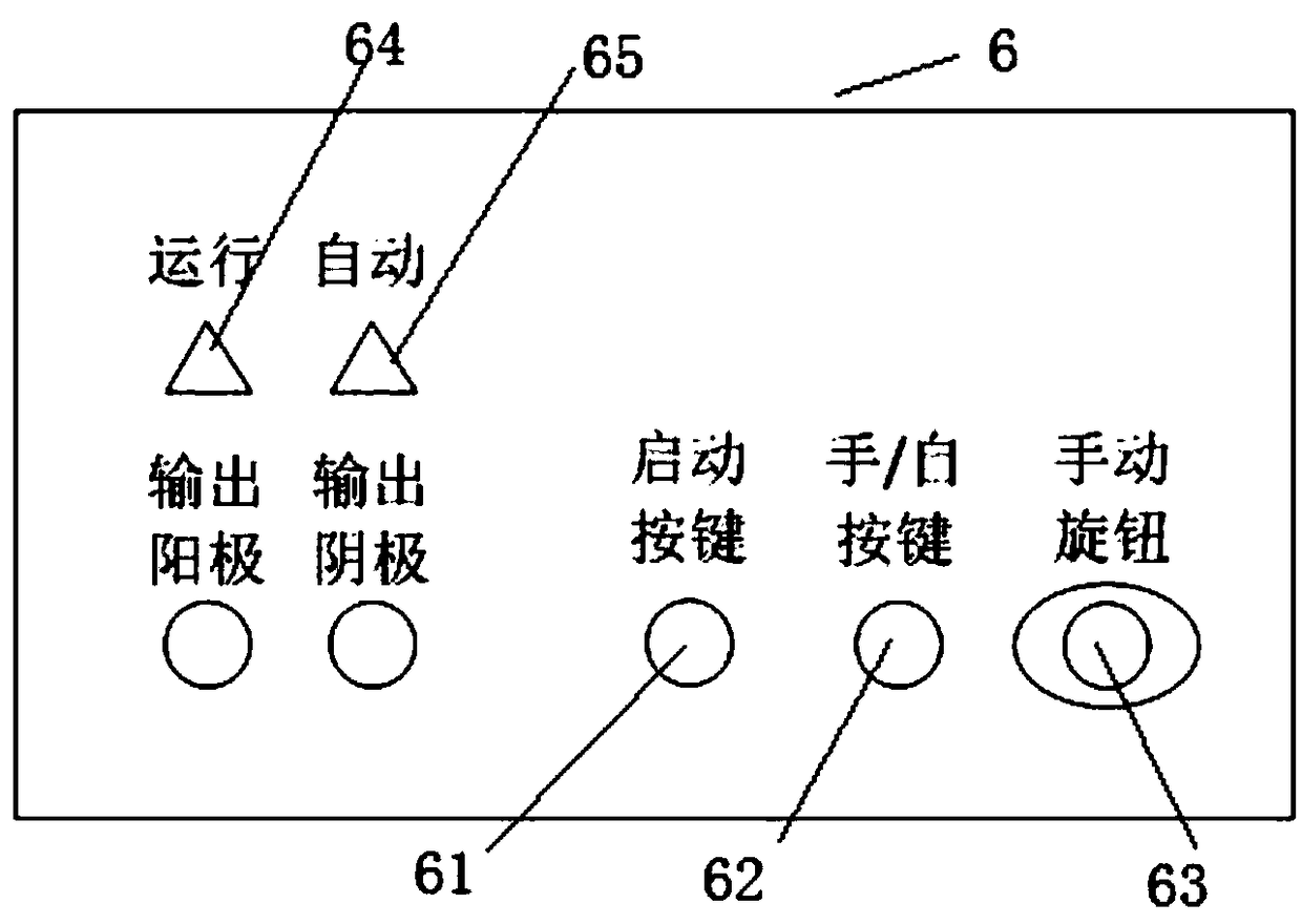 Buried long distance pipeline cathode protection device based on STM32 single-chip microcomputer