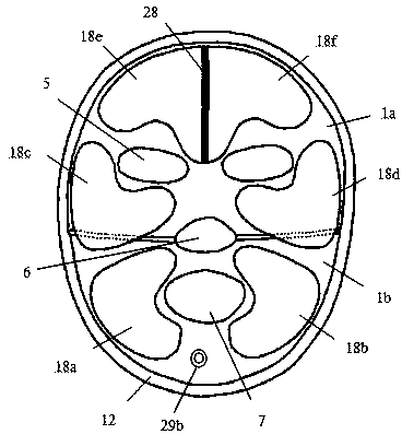 Massaging mask