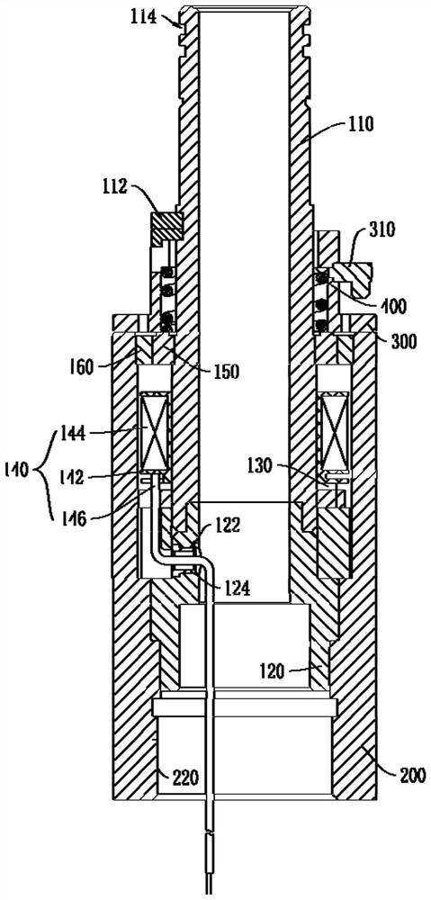 Electromagnetic unlocking mechanism