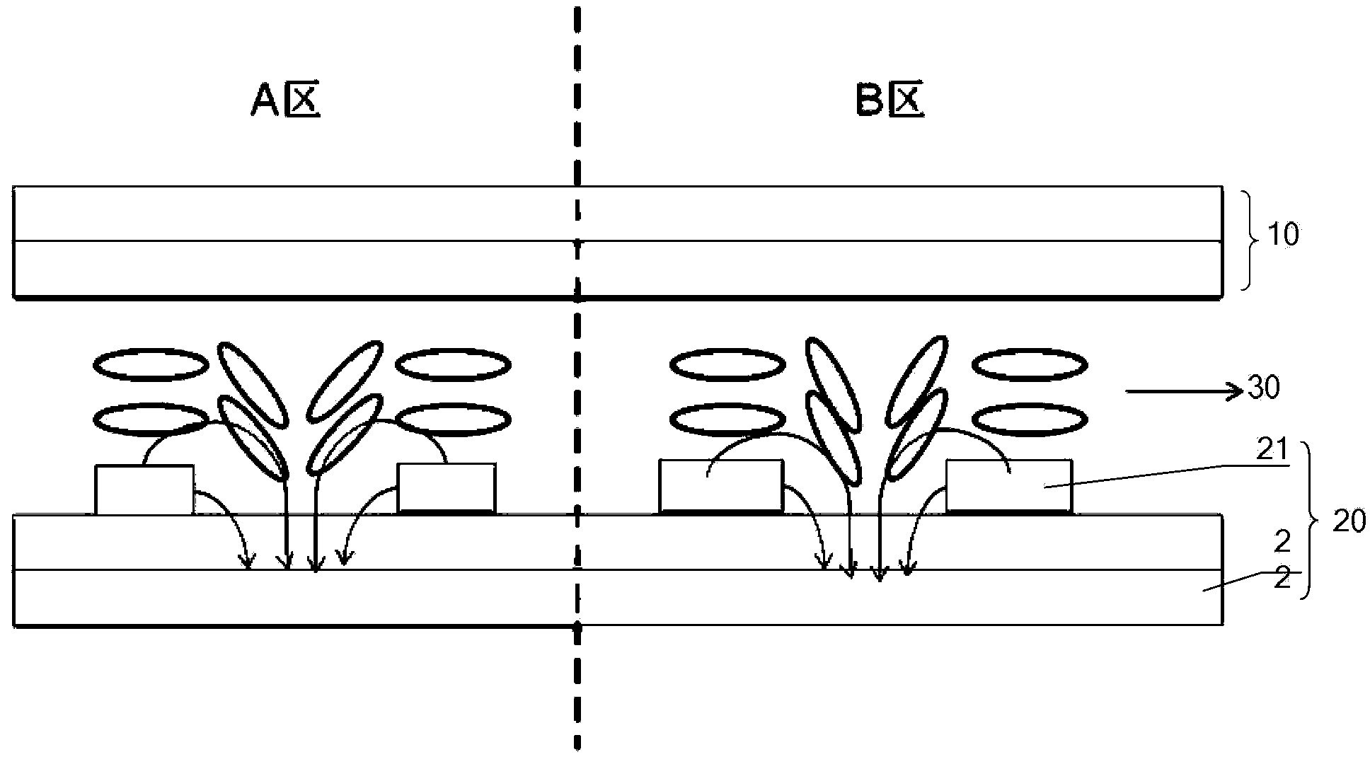 LCD panel, display device and manufacturing and driving methods of LCD panel and display device