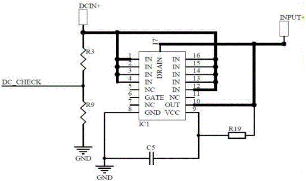 Lithium-ion storage battery pack power supply and communication automatic switching method