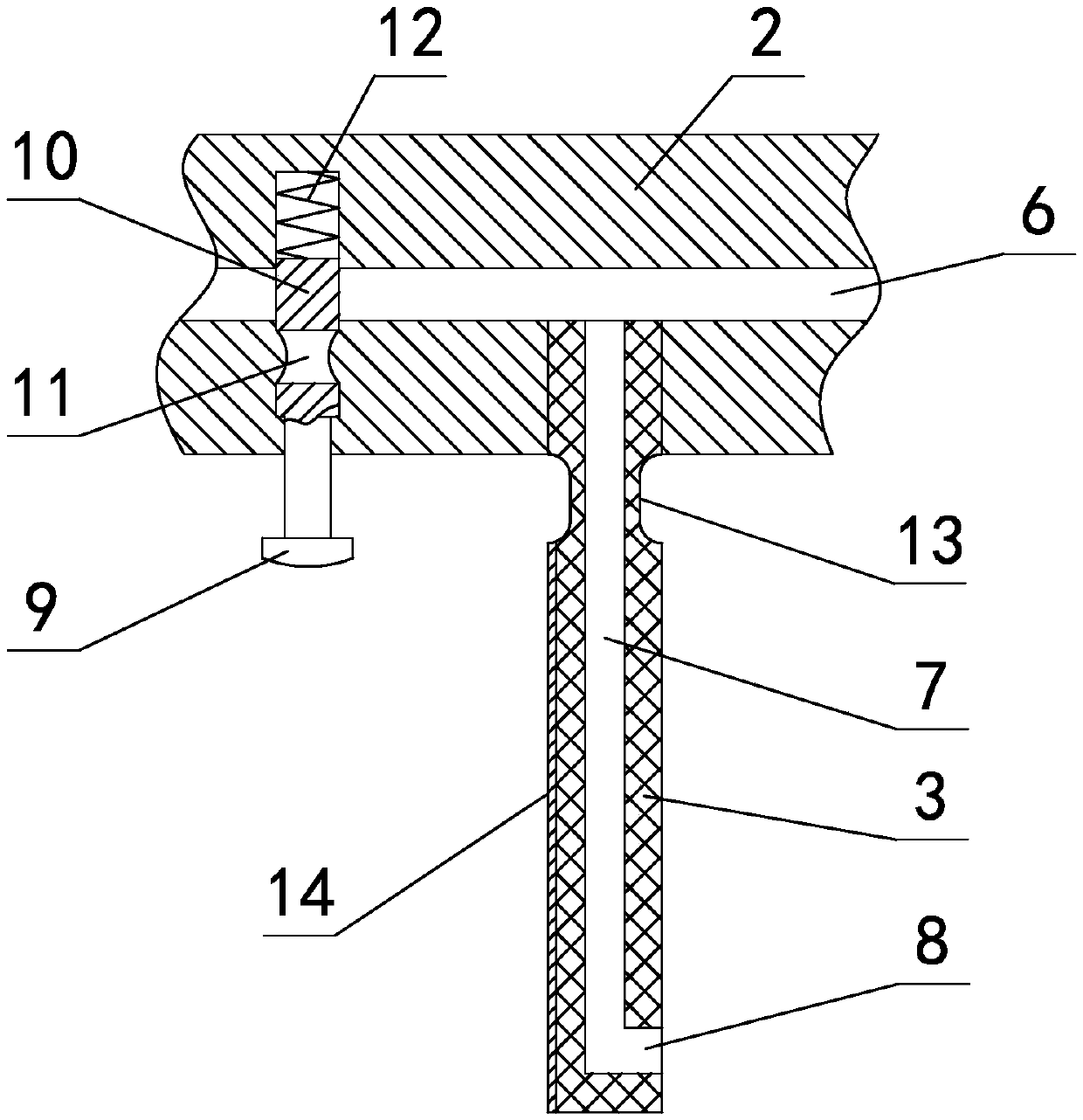 Can cap tipping prevention device