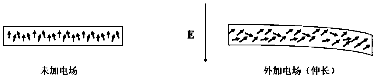 High-sensitivity miniature electric field sensing device with cantilever beam structure