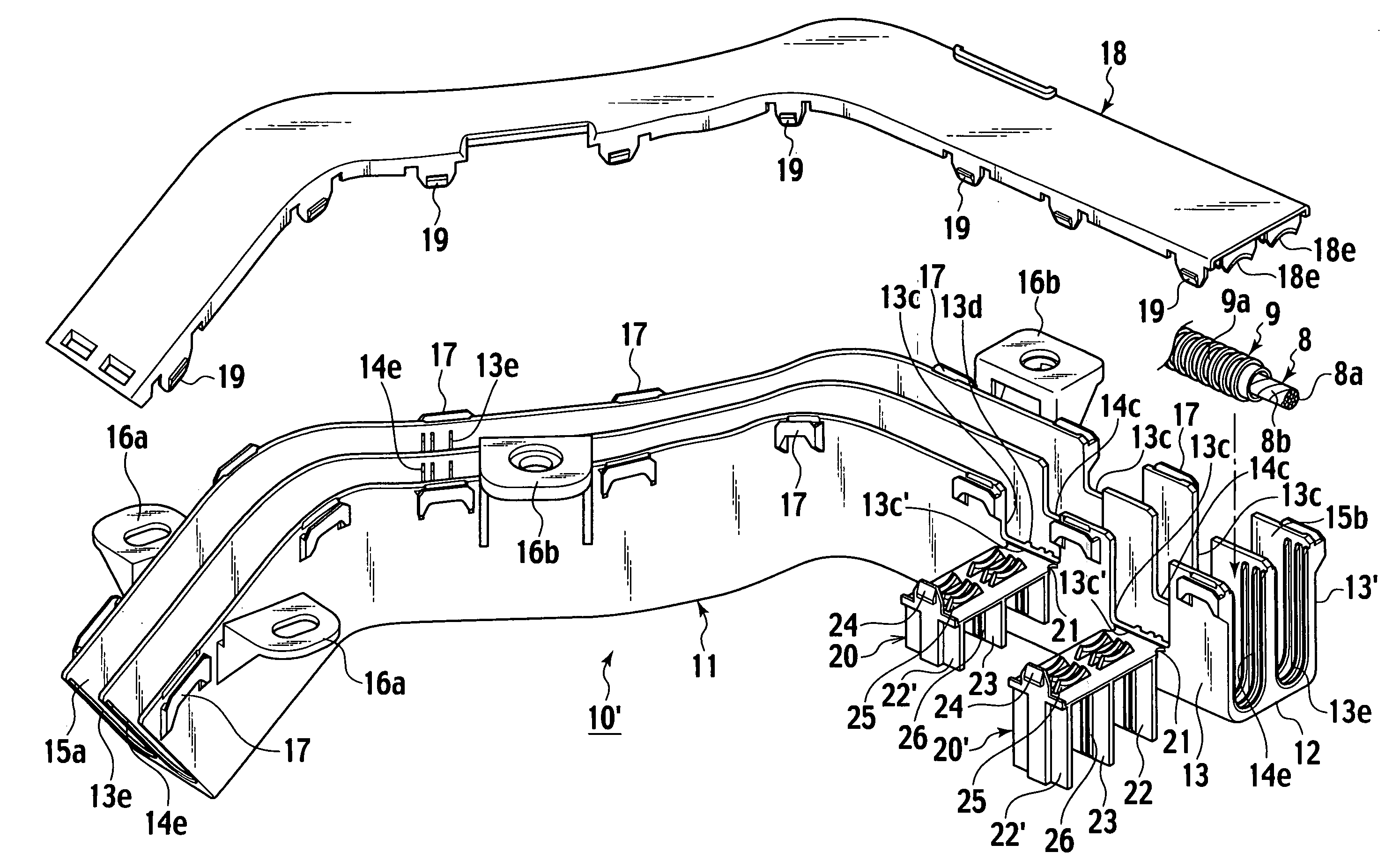 Wire harness protector