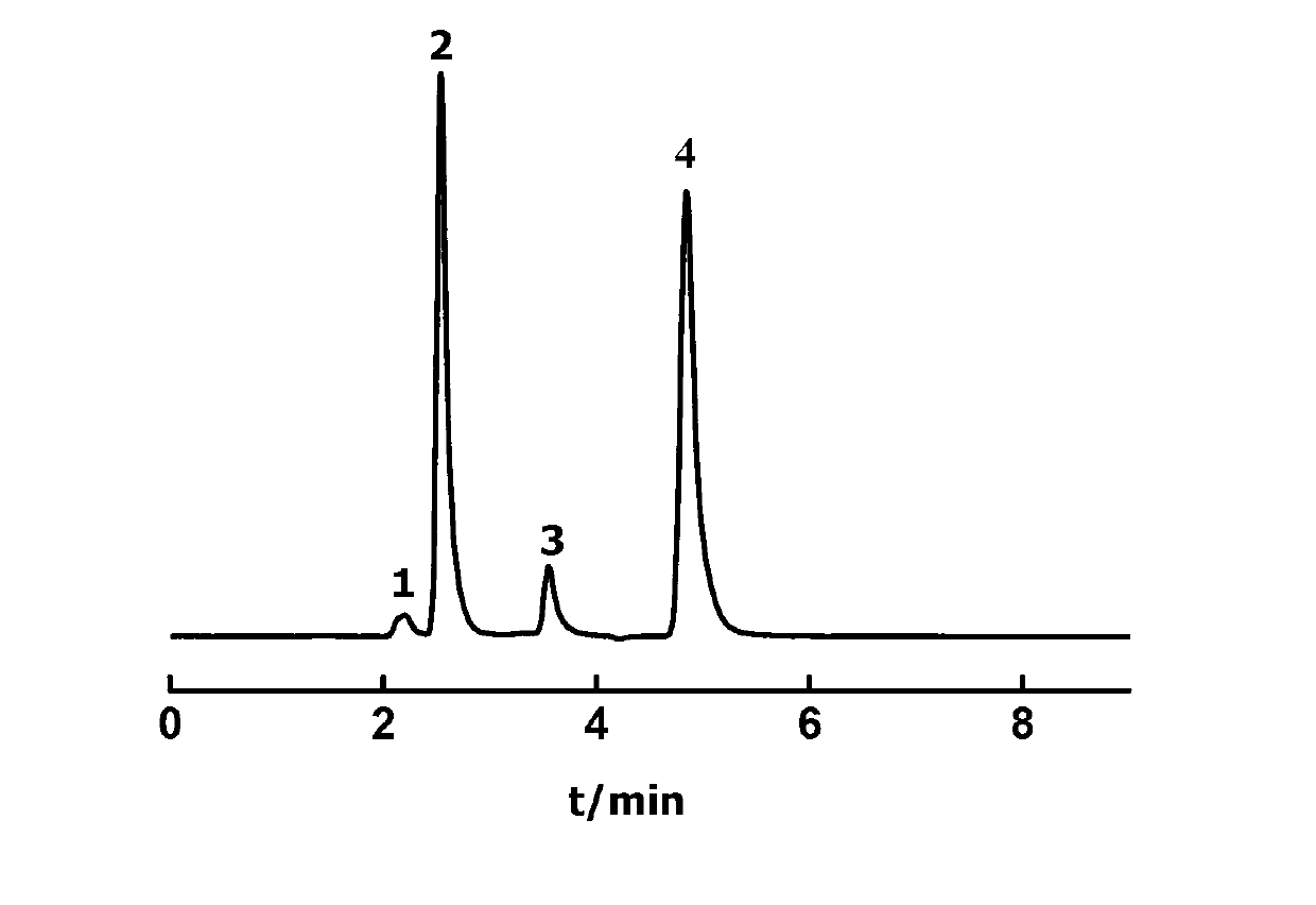 High purity full porous silica gel-bonded chromatography immobile phase preparation method