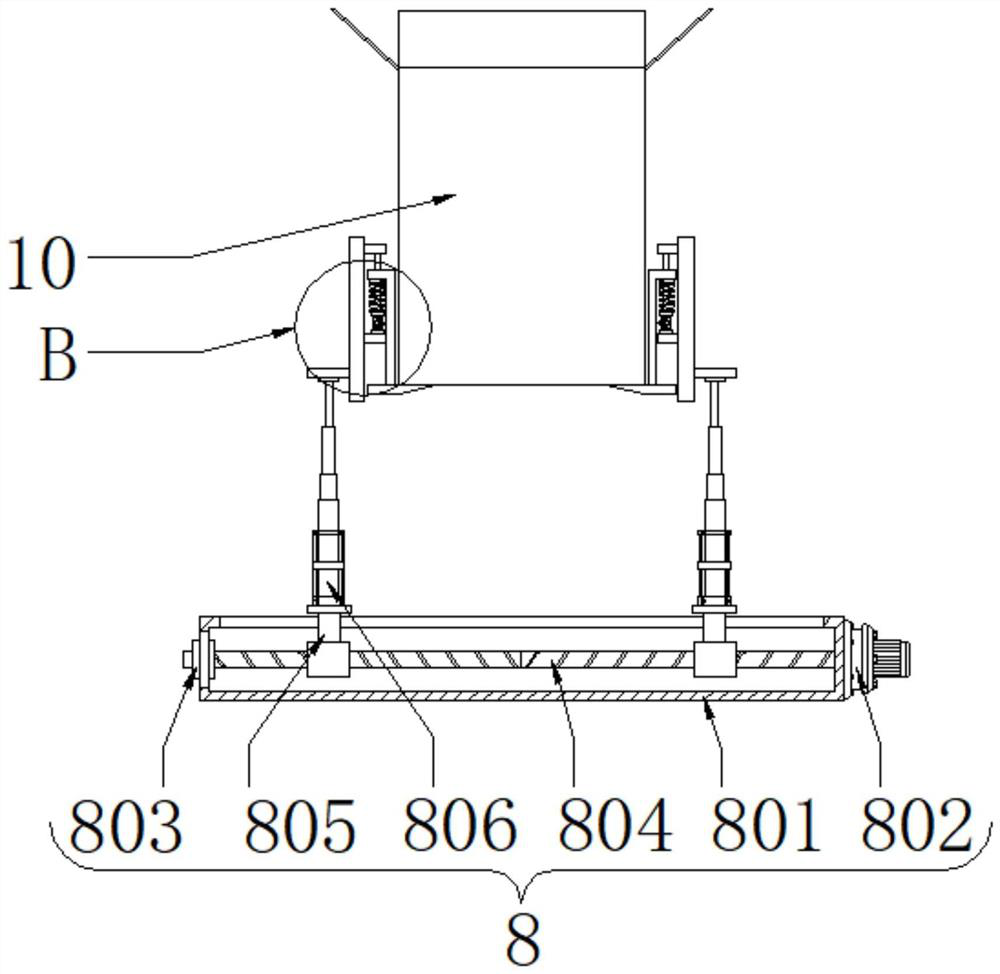 A packaging machine for intelligent manufacturing of automobile pillows