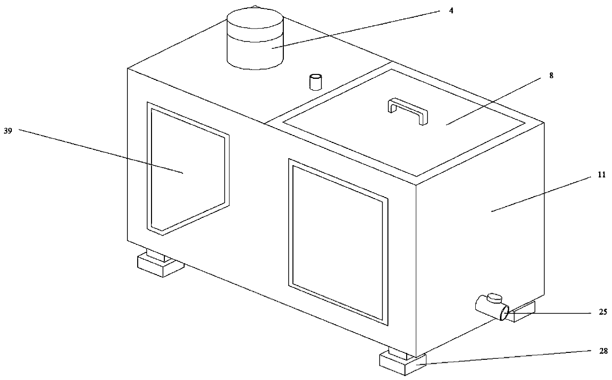 Water purification method and device based on toxic sludge