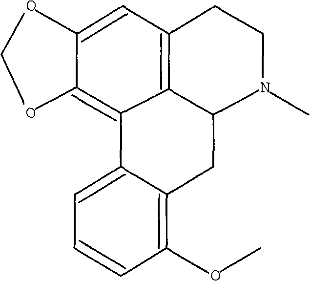 Method for preparing stephanine