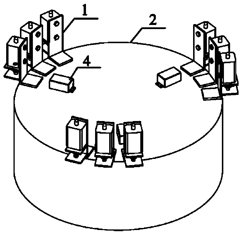 Intelligent floating-structure mooring and broken cable experiment simulation system