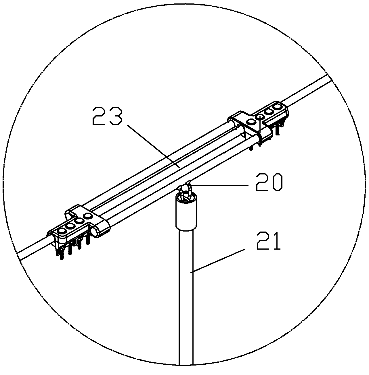 Electrical transmission line repair device