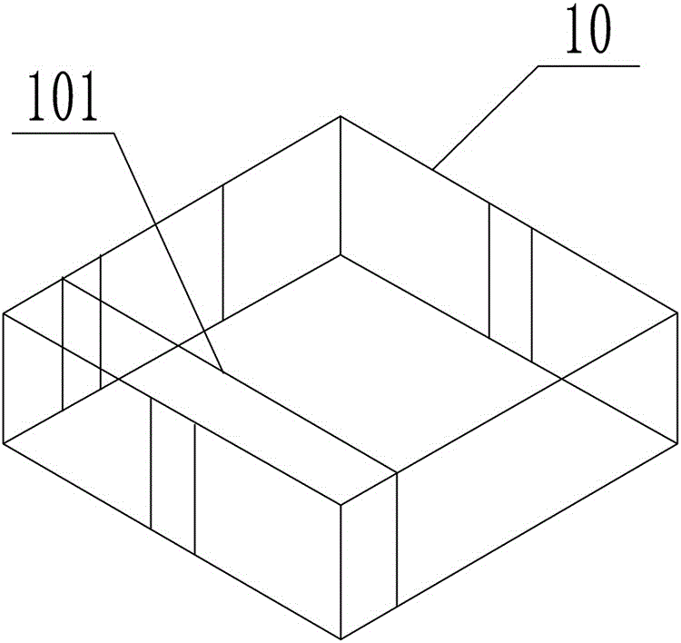 Sound insulation shed structure