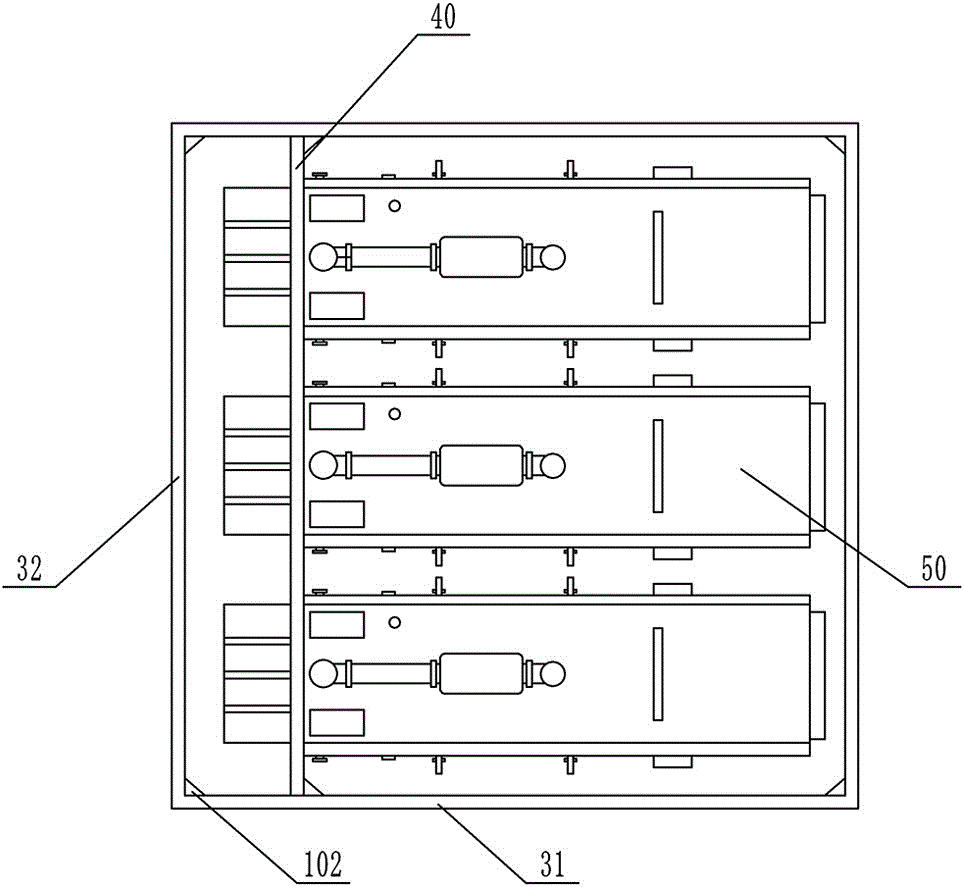 Sound insulation shed structure