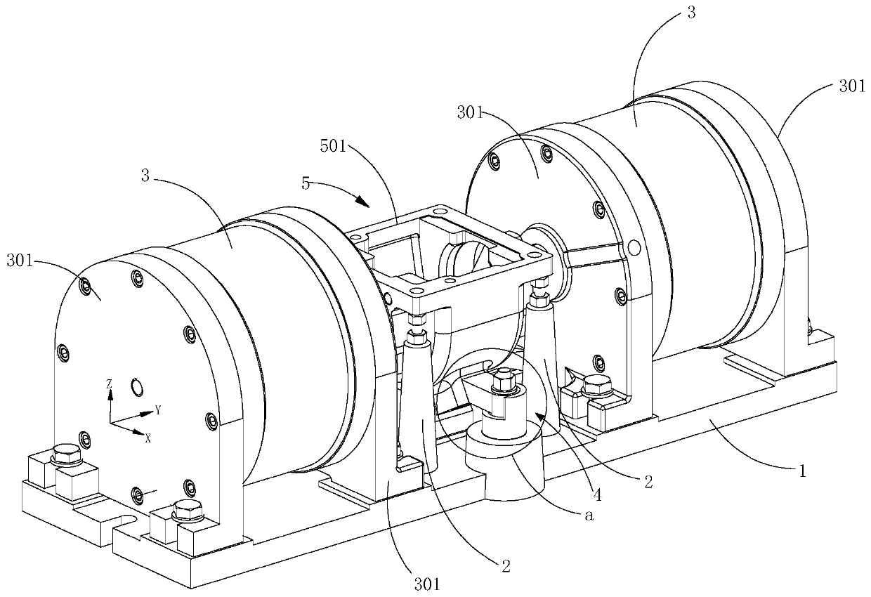 Plow blade geared head milling machine fixture